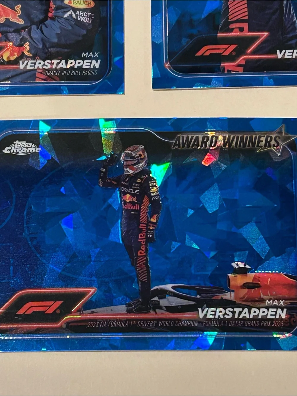 Max Verstappen Topps Sapphire Lot of 3 cards